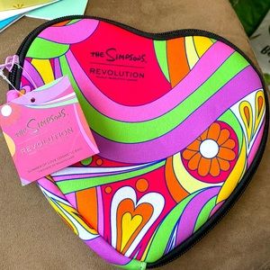 New The Simpsons Summer of Love cosmetic bag